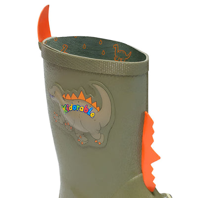 Kidorable Dinosaur Rainboots