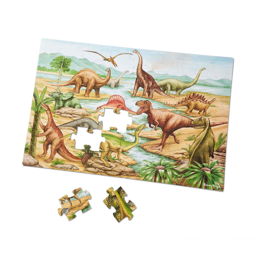 Melissa & Doug Dinosaurs Floor Puzzle - 48 Pieces