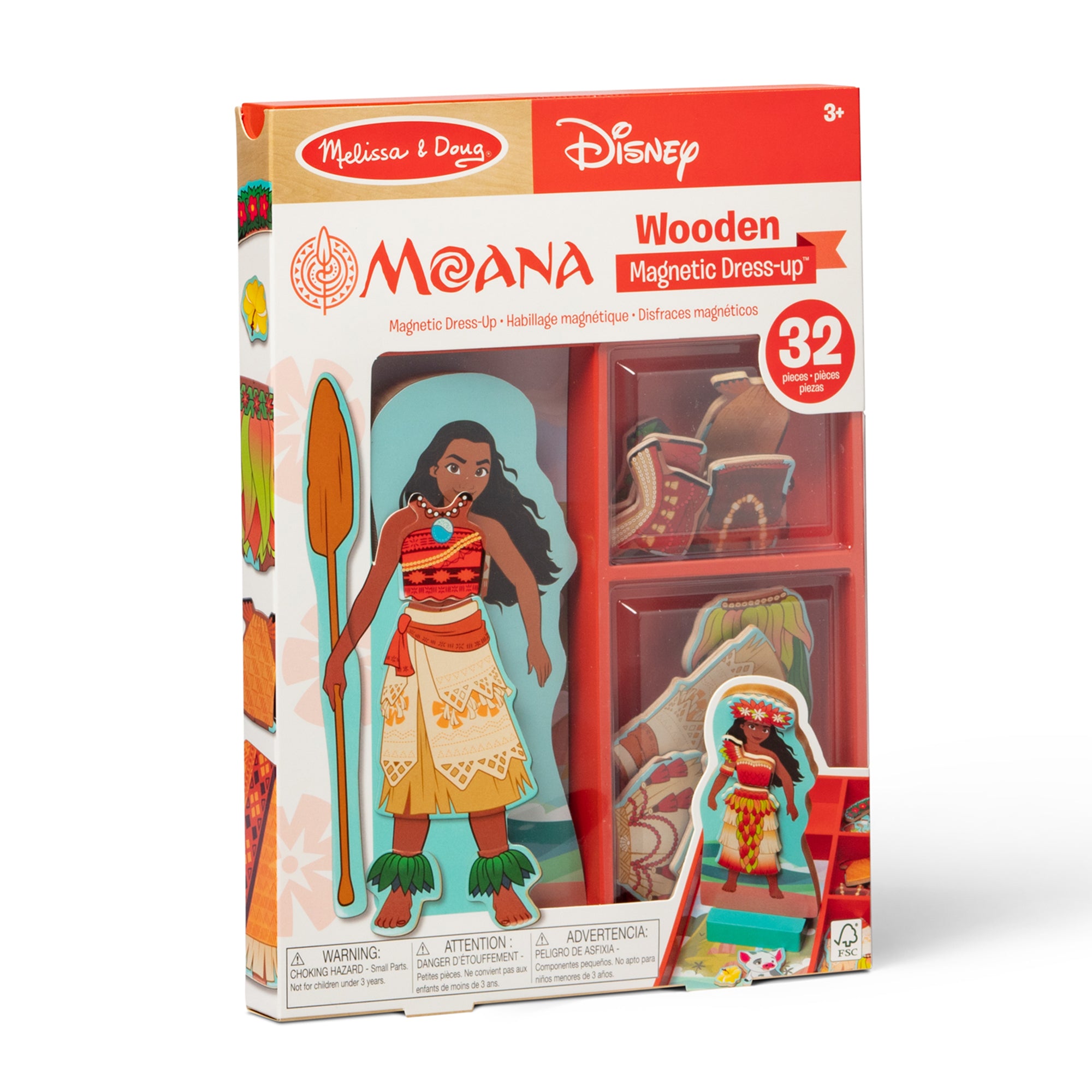 Melissa & Doug Disney Magnetic Dress Up Moana