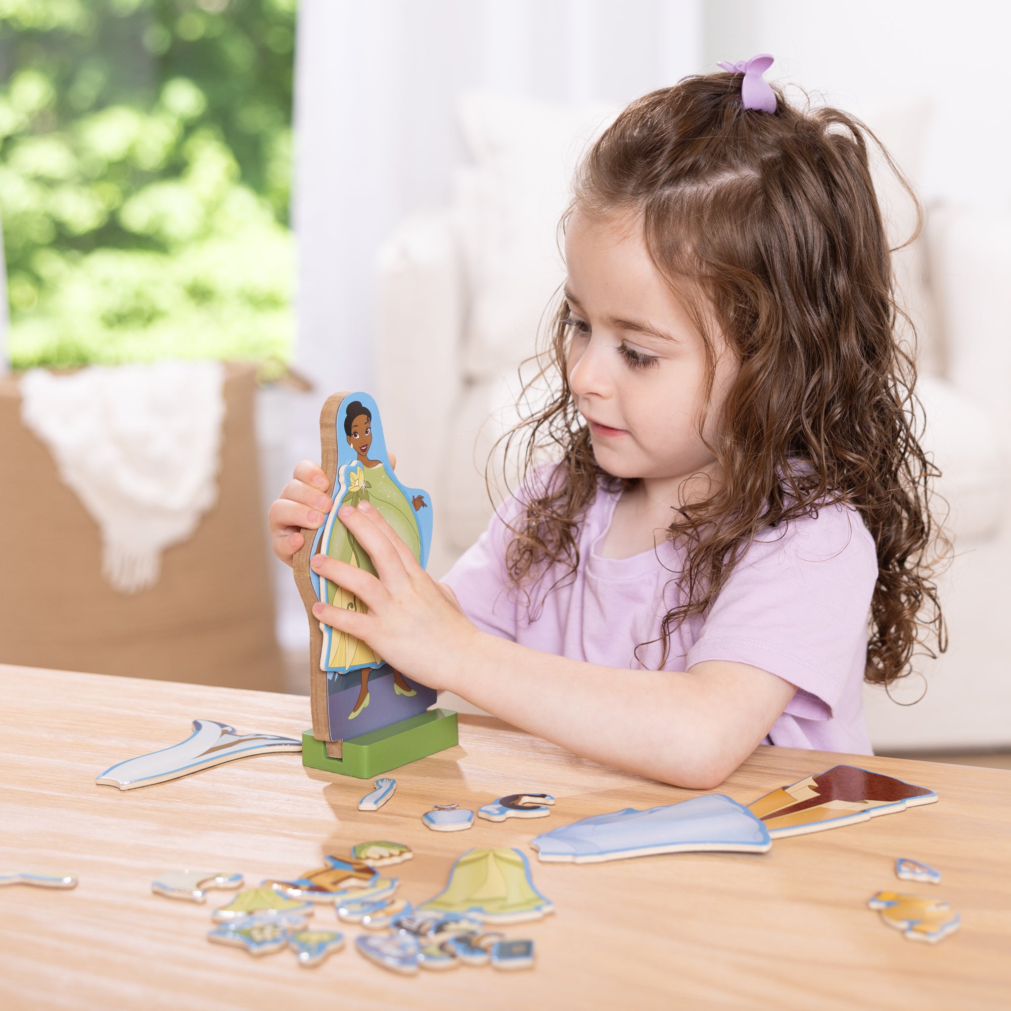Melissa & Doug Disney Magnetic Dress Up Tiana