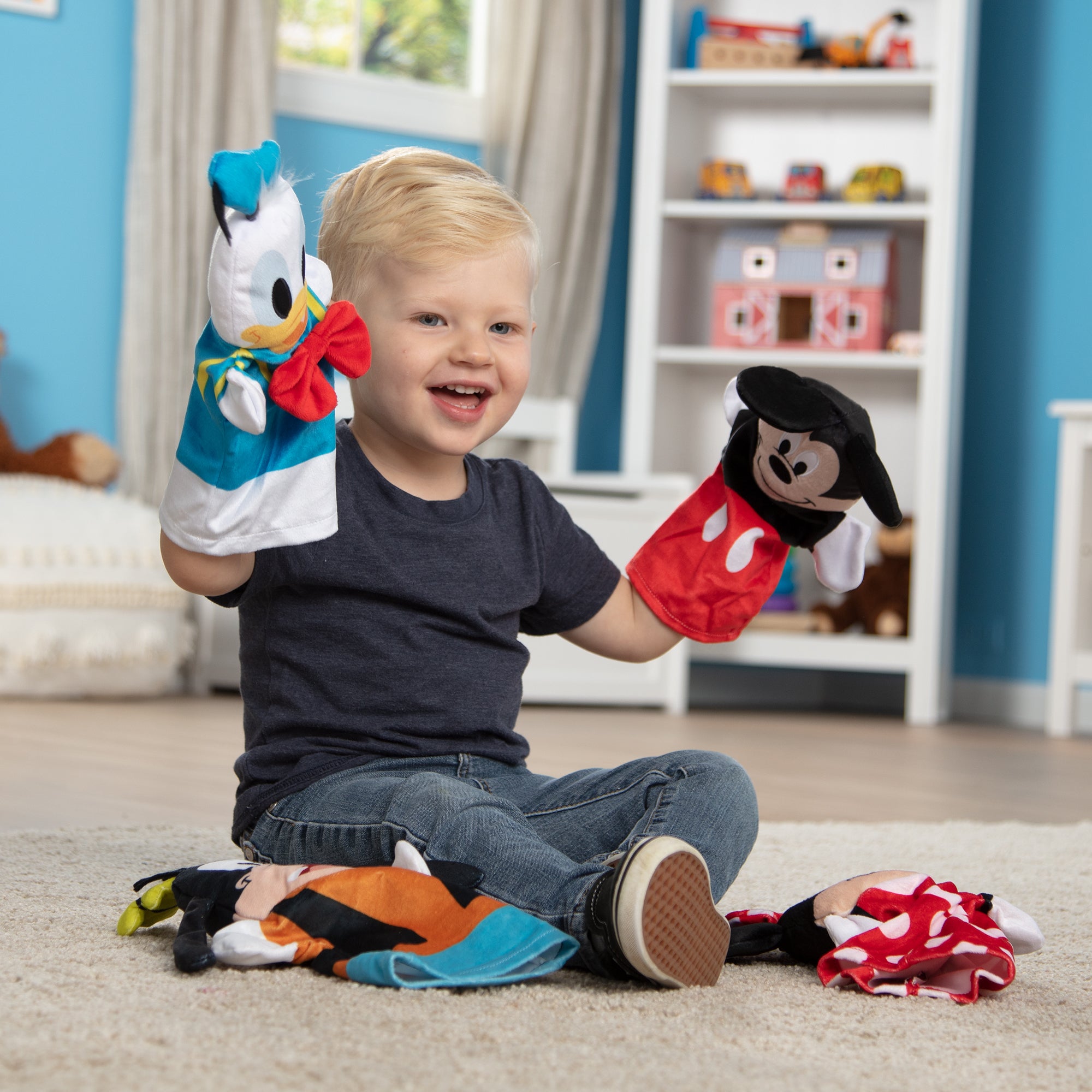 Melissa & Doug Disney Mickey & Friends Hand Puppets