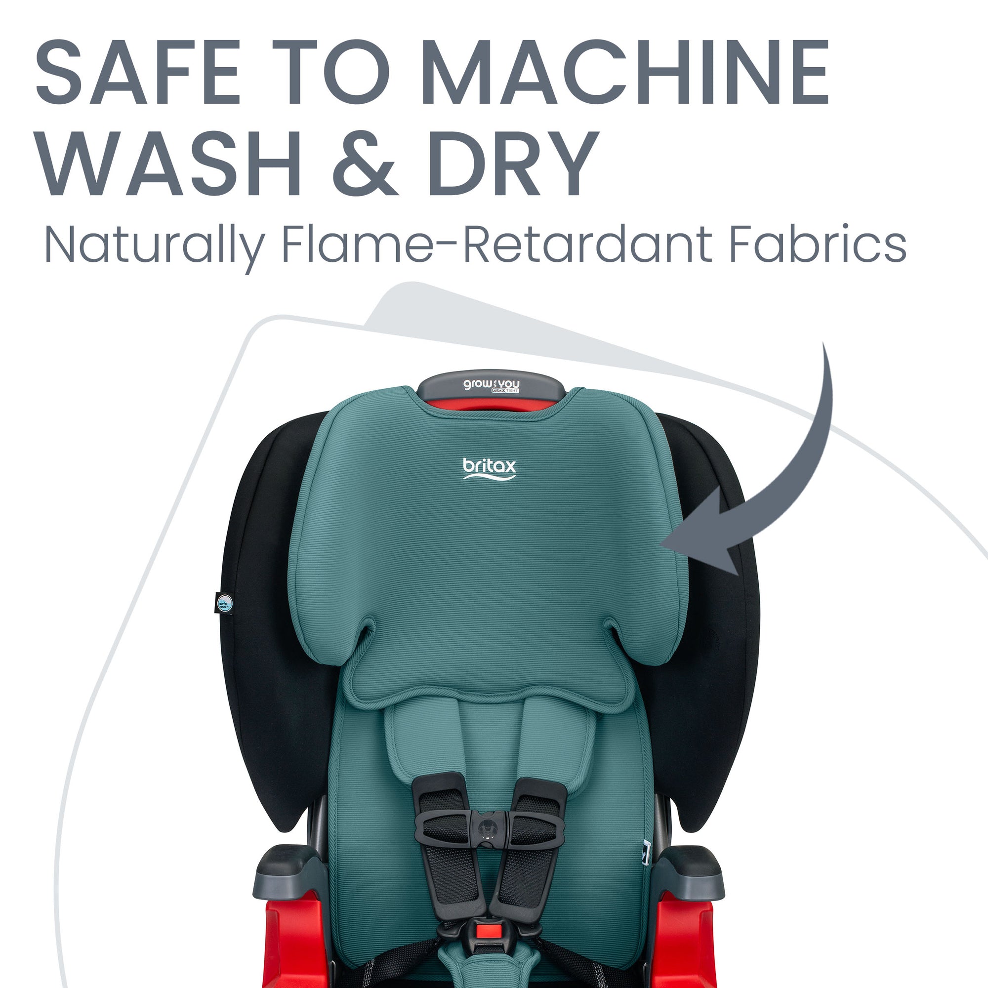 britax grow with you clicktight cool n dry Britax Grow With You ClickTight Harness-2-Booster Car Seat