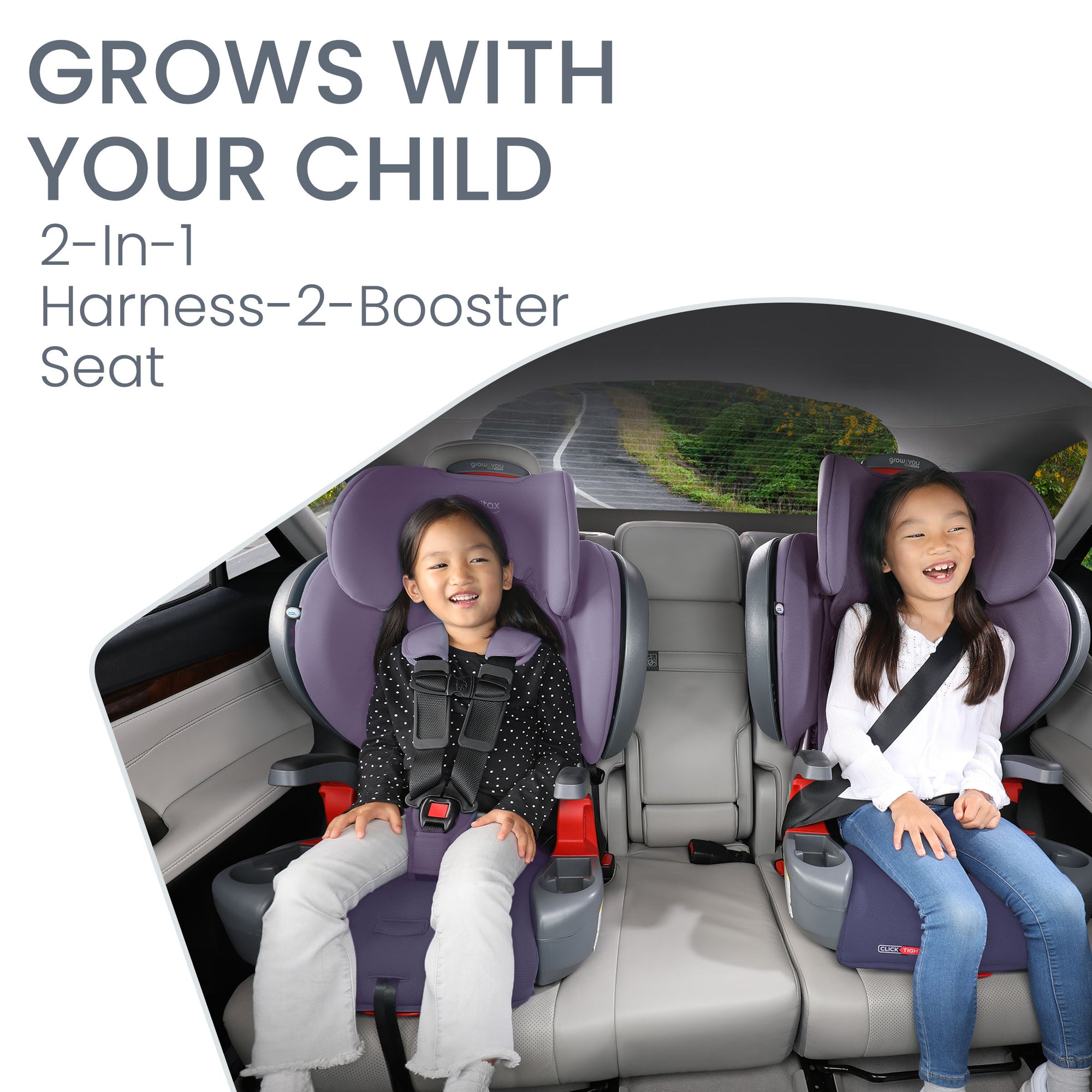Britax Grow With You ClickTight Plus Harness-2-Booster Car Seat