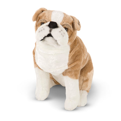 Melissa & Doug English Bulldog Dog Giant Stuffed Animal