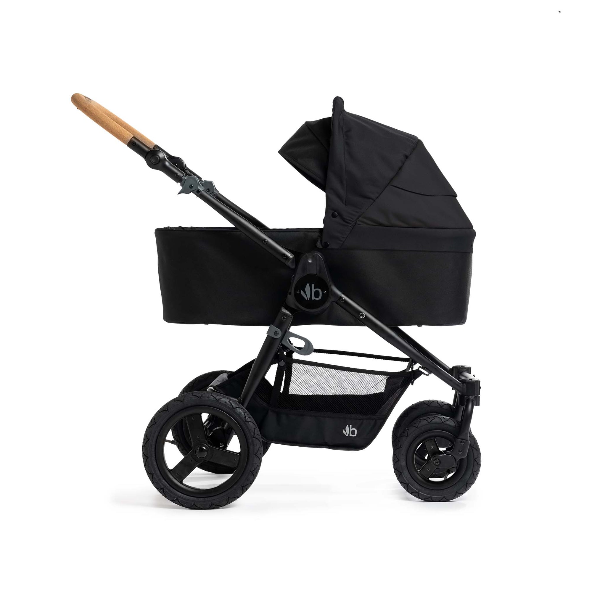 Bumbleride Indie/Era/Speed Bassinet on stroller