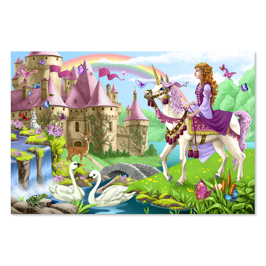 Melissa & Doug Fairy Tale Castle Floor Puzzle - 48 Pieces