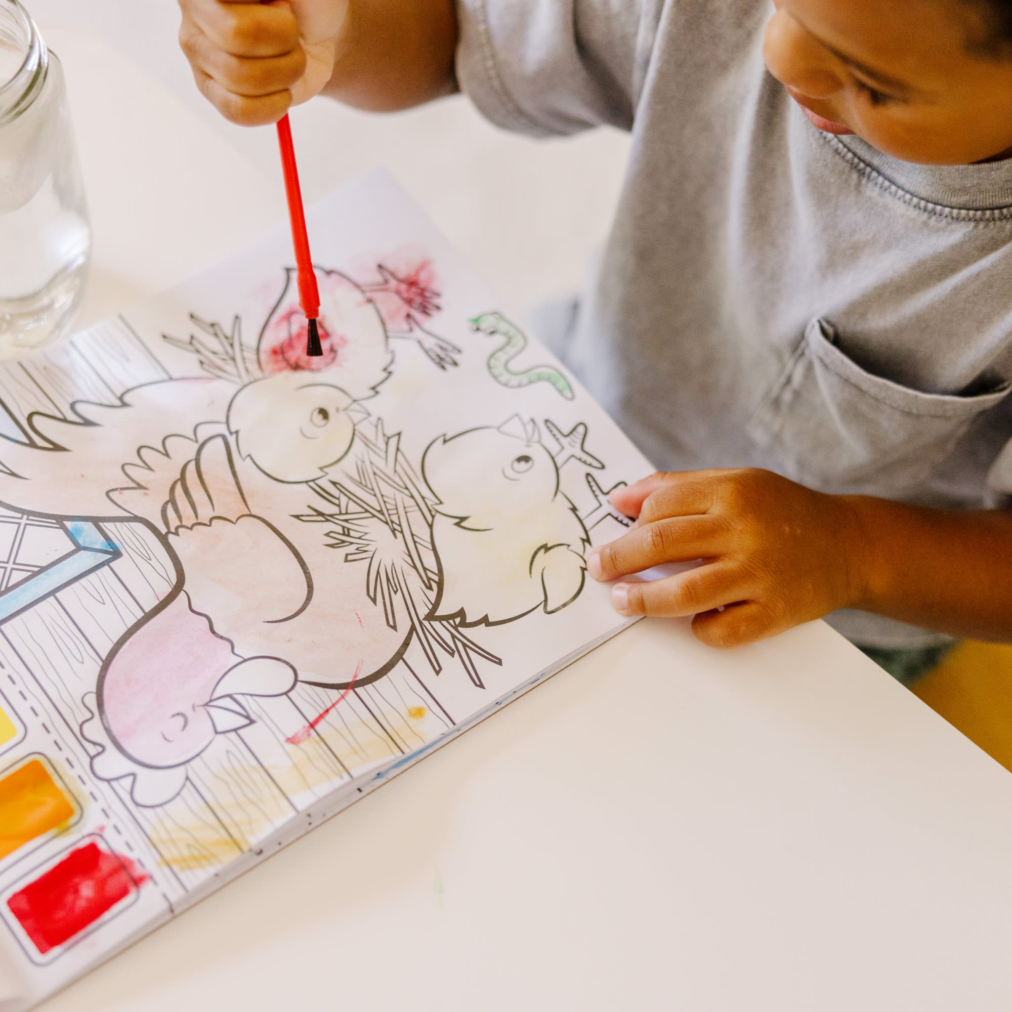 Melissa & Doug Farm Animals Paint with Water Kids' Art Pad