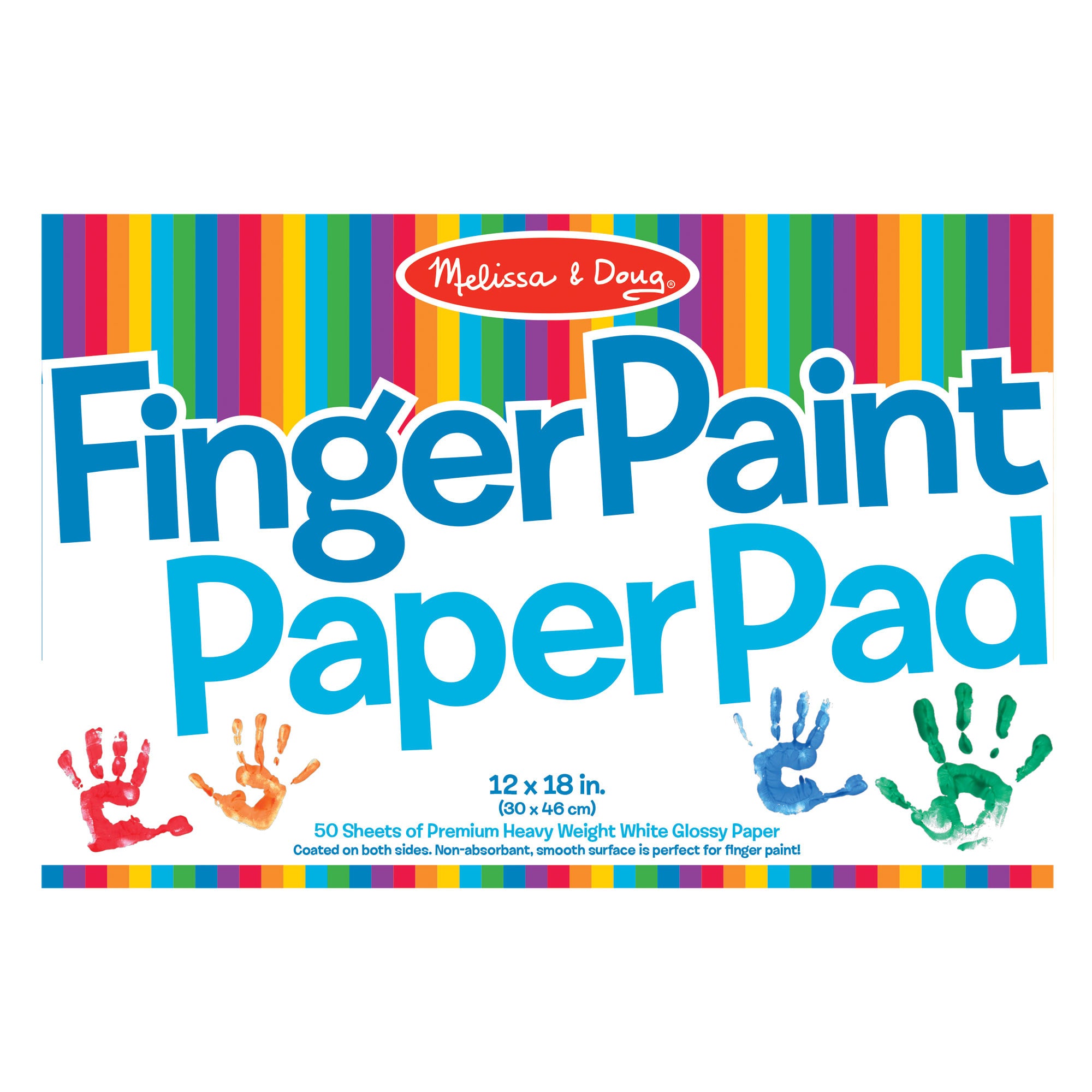 Melissa & Doug Finger Paint Paper Pad