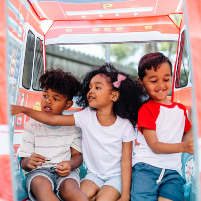 Melissa & Doug Fire Truck Play Tent