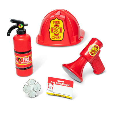 Melissa & Doug Fire Chief Role Play Costume Set
