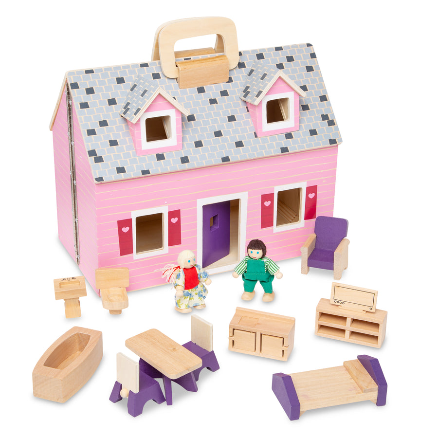 Melissa & Doug Fold & Go Dollhouse