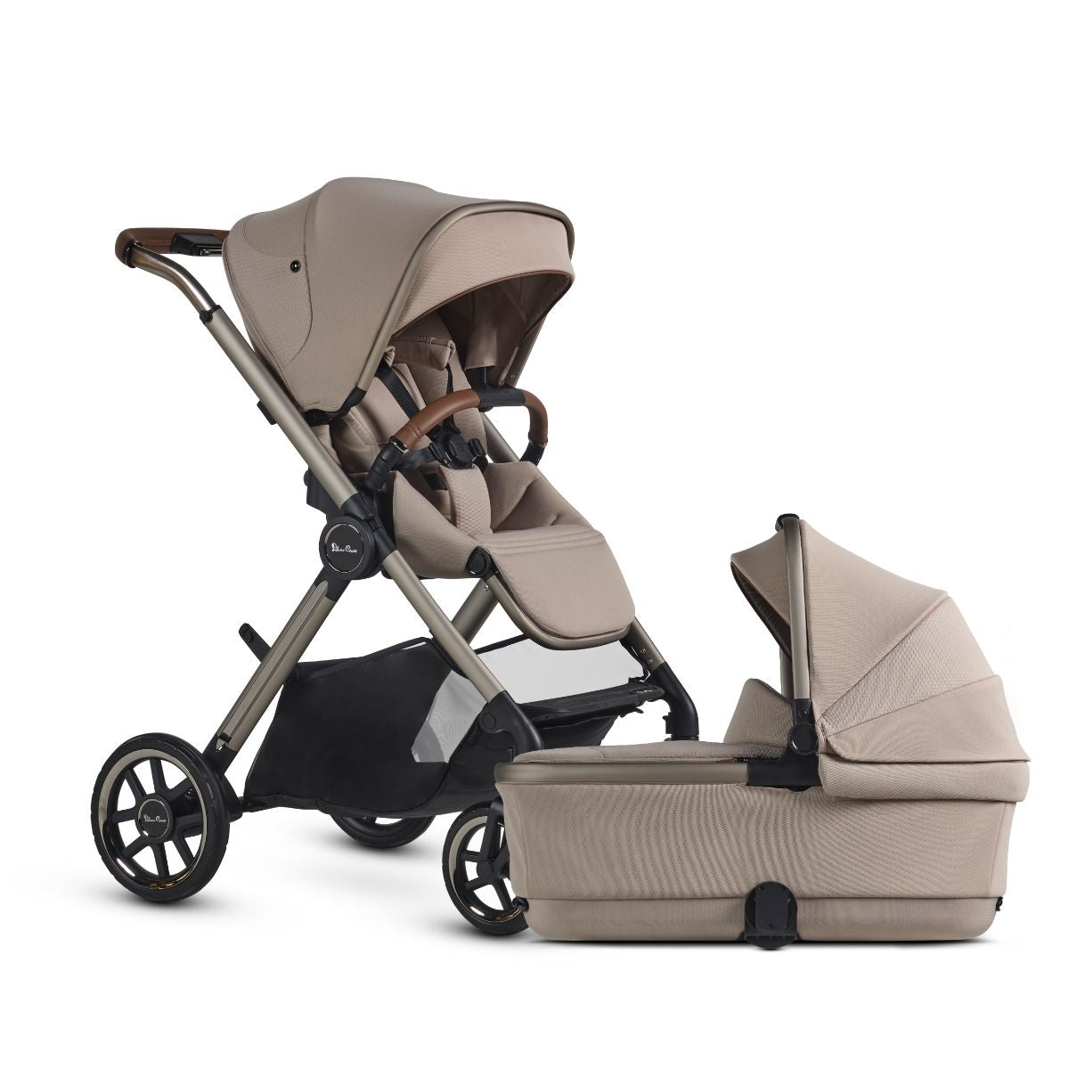 chrome hearts baby stroller Silver Cross Reef 2 Stroller + Bassinet Bundle 2025 Edition
