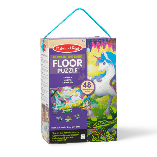 Melissa & Doug GID Unicorn Floor Puzzle