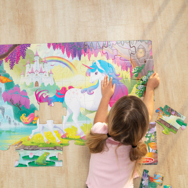 Melissa & Doug GID Unicorn Floor Puzzle