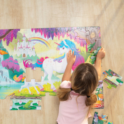 Melissa & Doug GID Unicorn Floor Puzzle