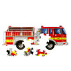 Melissa & Doug Giant Fire Engine Floor Puzzle - 24 Pieces