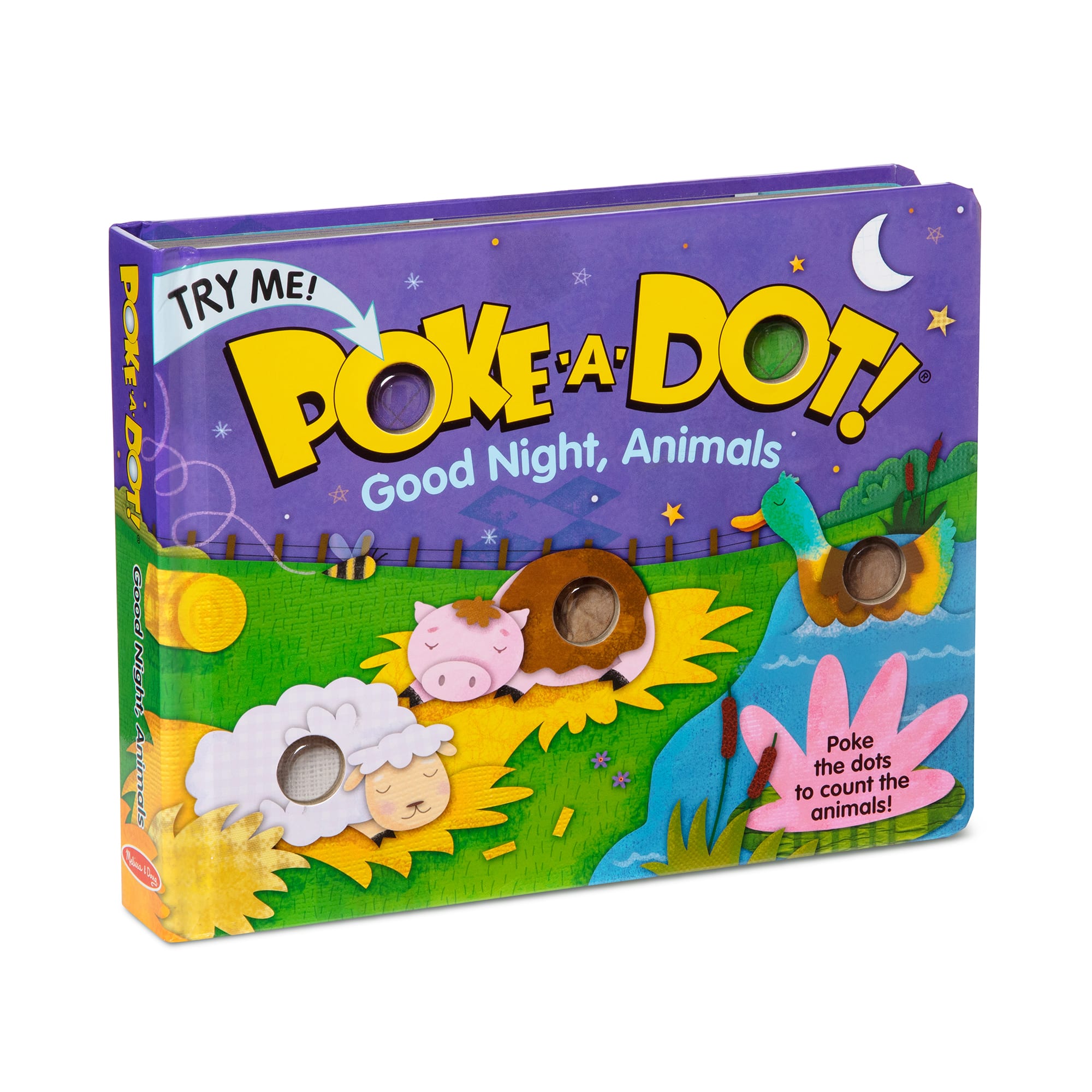 Melissa & Doug Poke-A-Dot Goodnight, Animals
