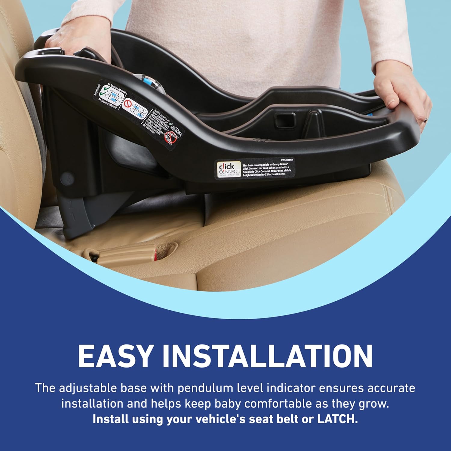 Graco SnugRide Lite LX Infant Car Seat in Studio