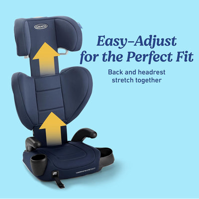 Graco TurboBooster Stretch Booster Seat, Ainsley