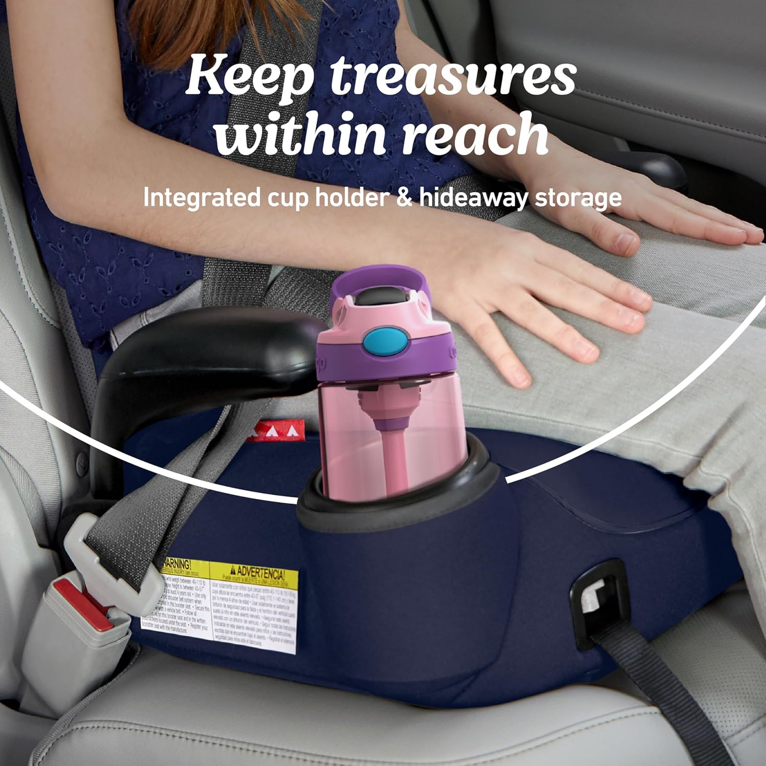 Graco TurboBooster Stretch Booster Seat, Ainsley