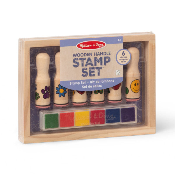 Melissa & Doug Happy Handle Stamp Set