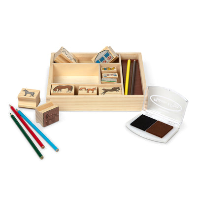 Melissa & Doug Horses Stamp Set