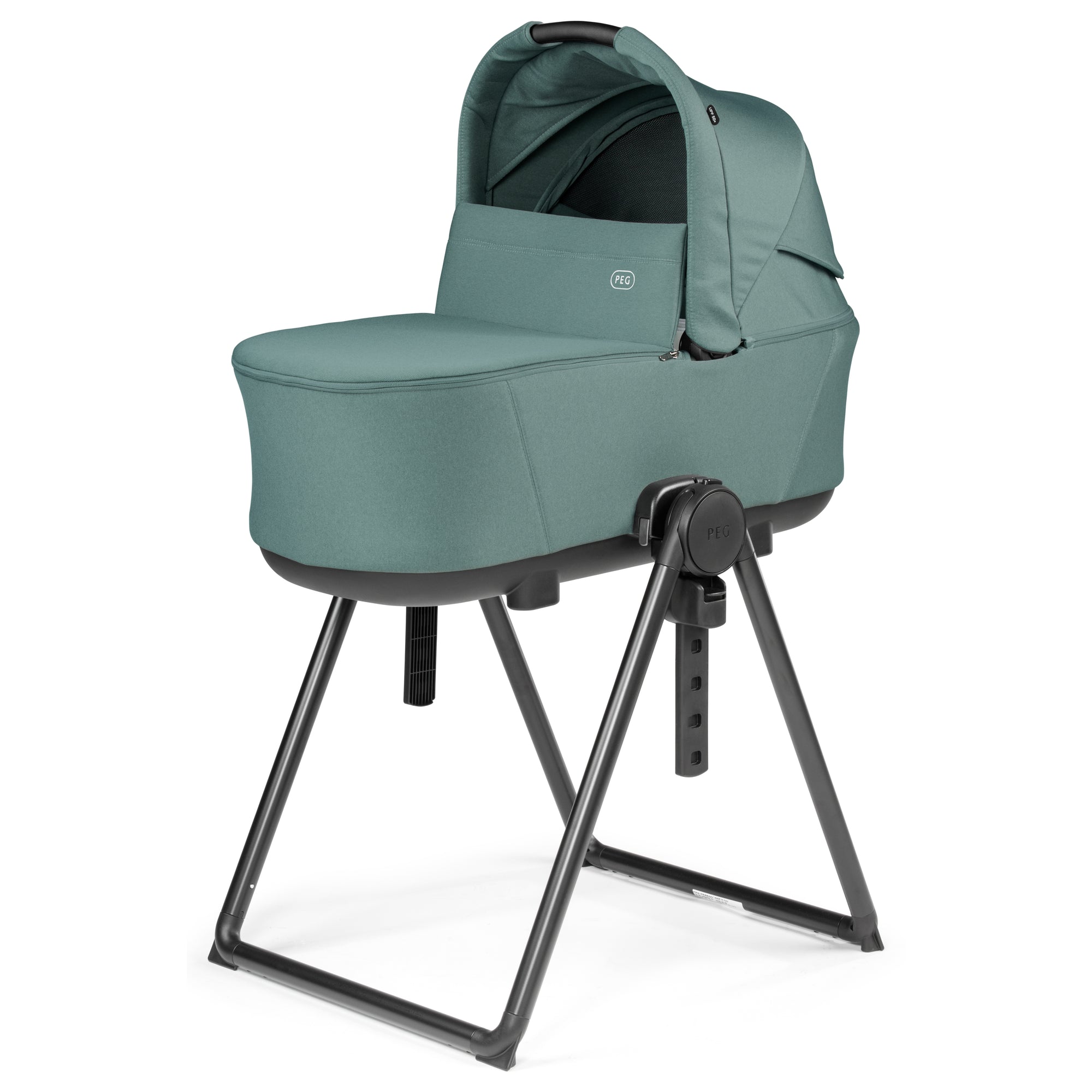 Peg Perego Culla Flex Bassinet with Stand for Vivace/Veloce/Switch in Jade