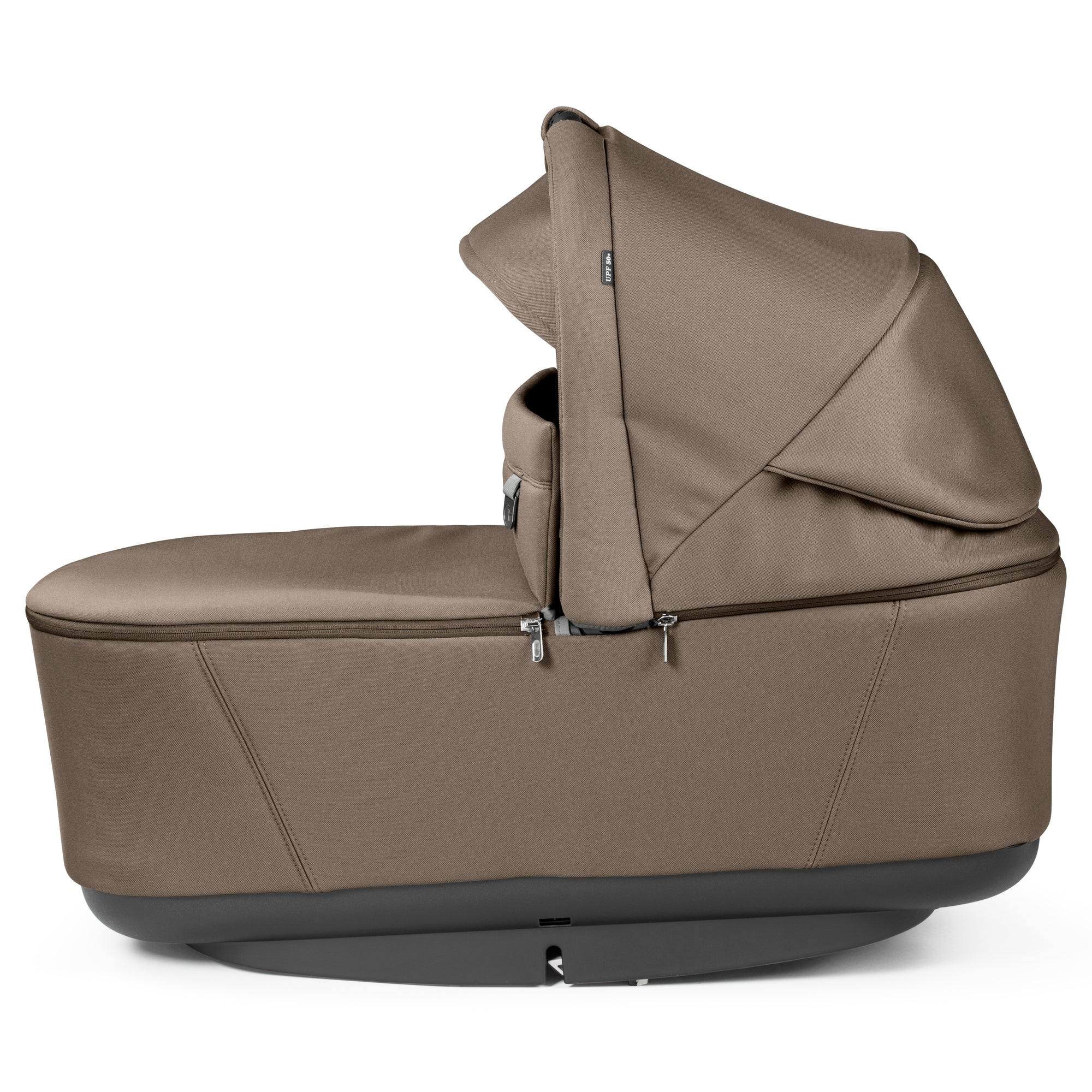 Peg Perego City Loop Pop-Up Bassinet with Stand in Pine Bark