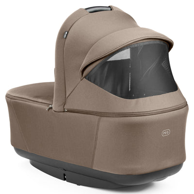Peg Perego City Loop Pop-Up Bassinet with Stand in Pine Bark