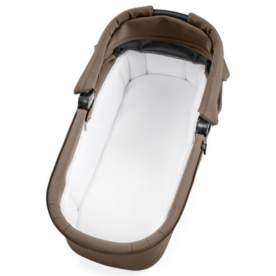 Peg Perego City Loop Pop-Up Bassinet with Stand in Pine Bark
