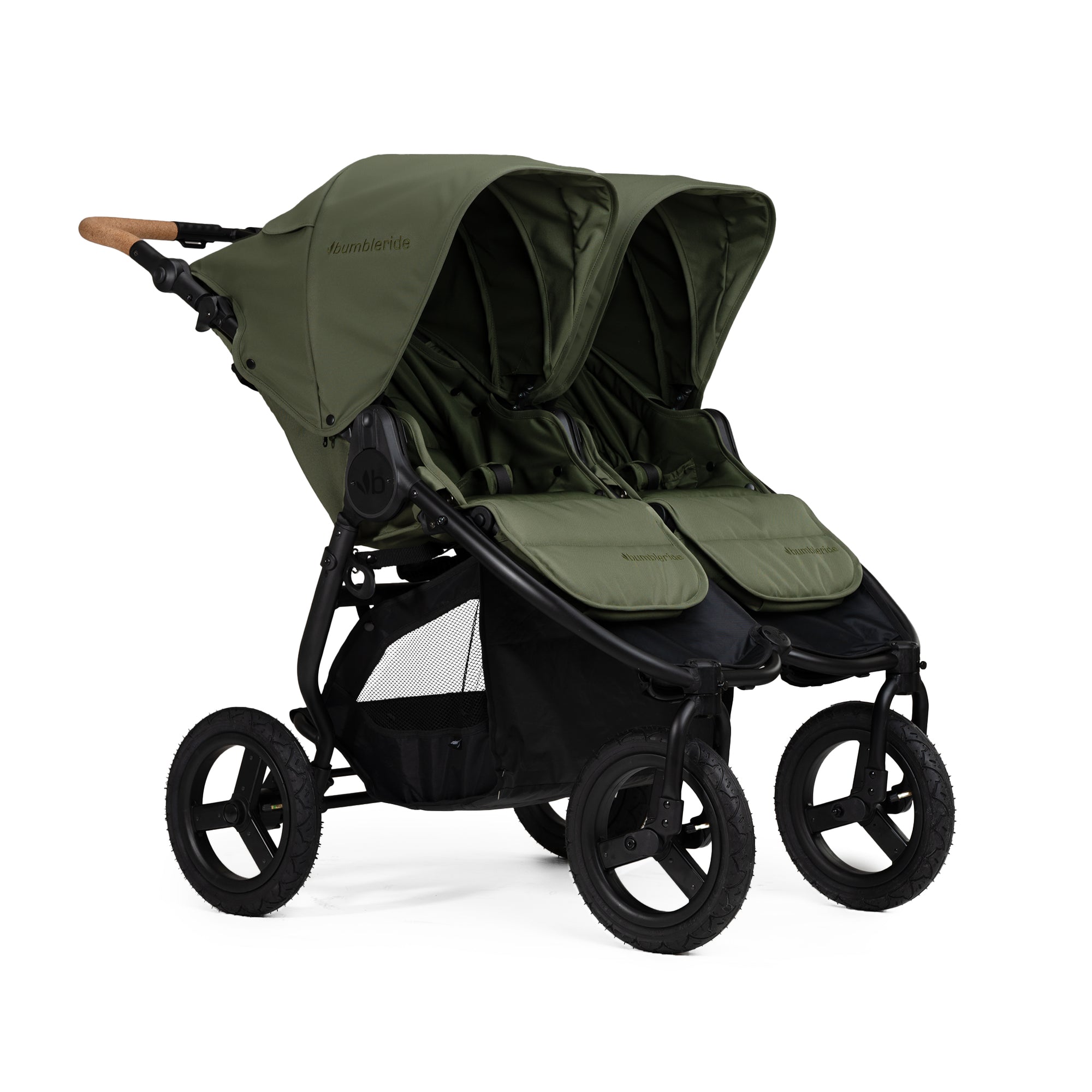 Bumbleride Indie Twin Double Stroller 2026 in Olive