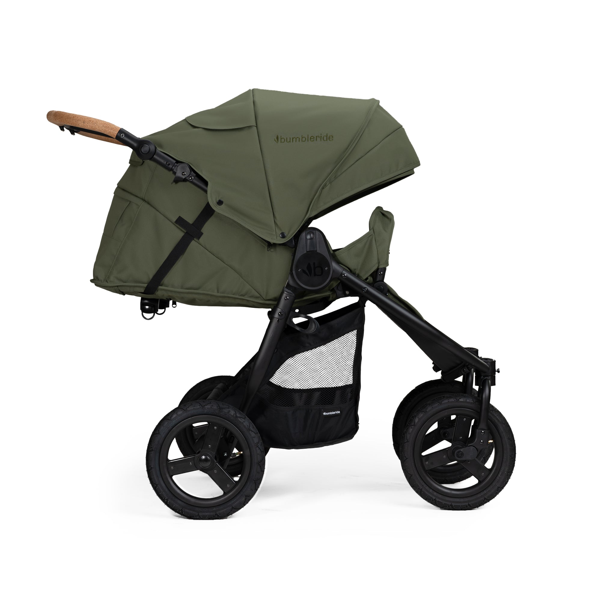 Bumbleride Indie Twin Double Stroller 2026 in Olive
