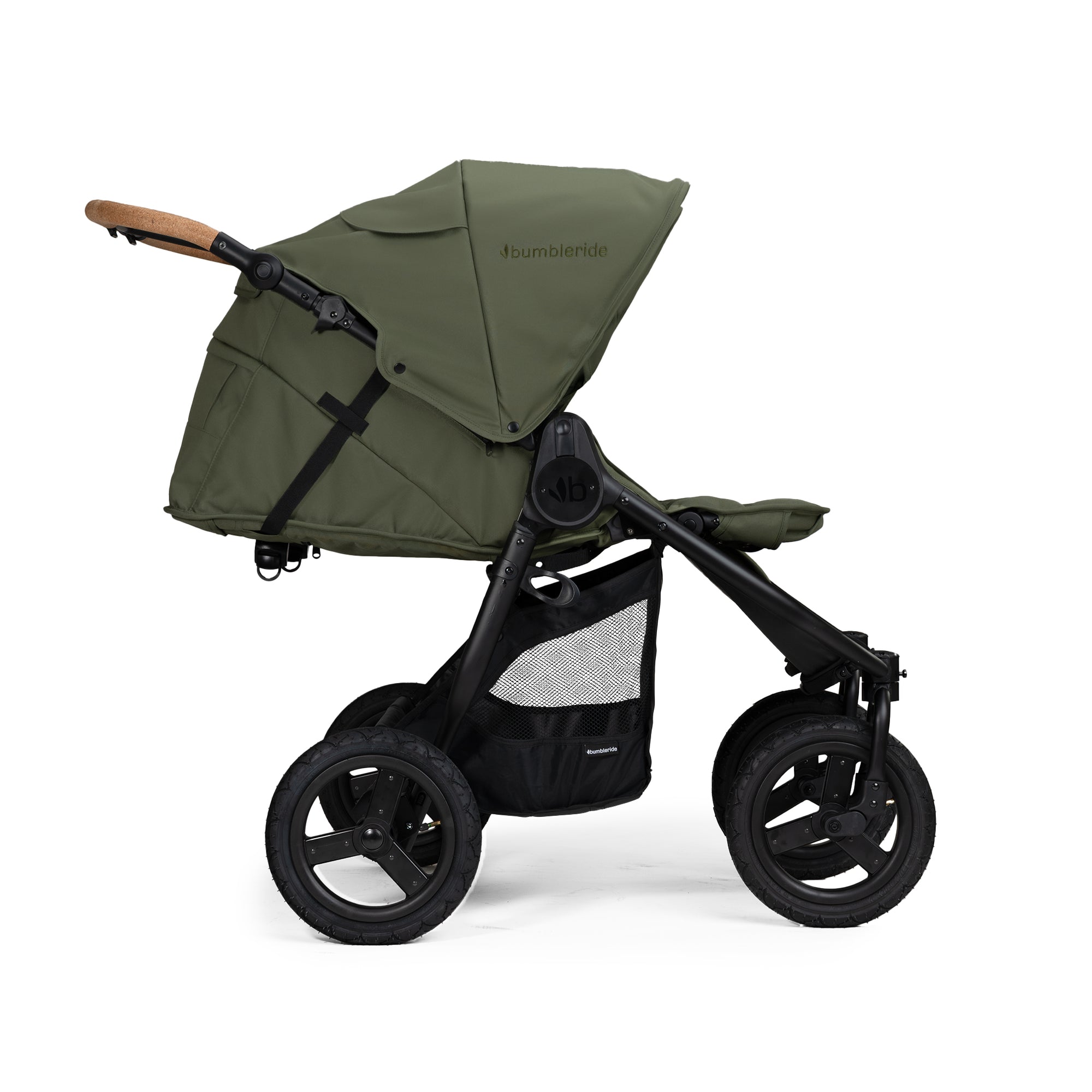 Bumbleride Indie Twin Double Stroller 2026 in Olive