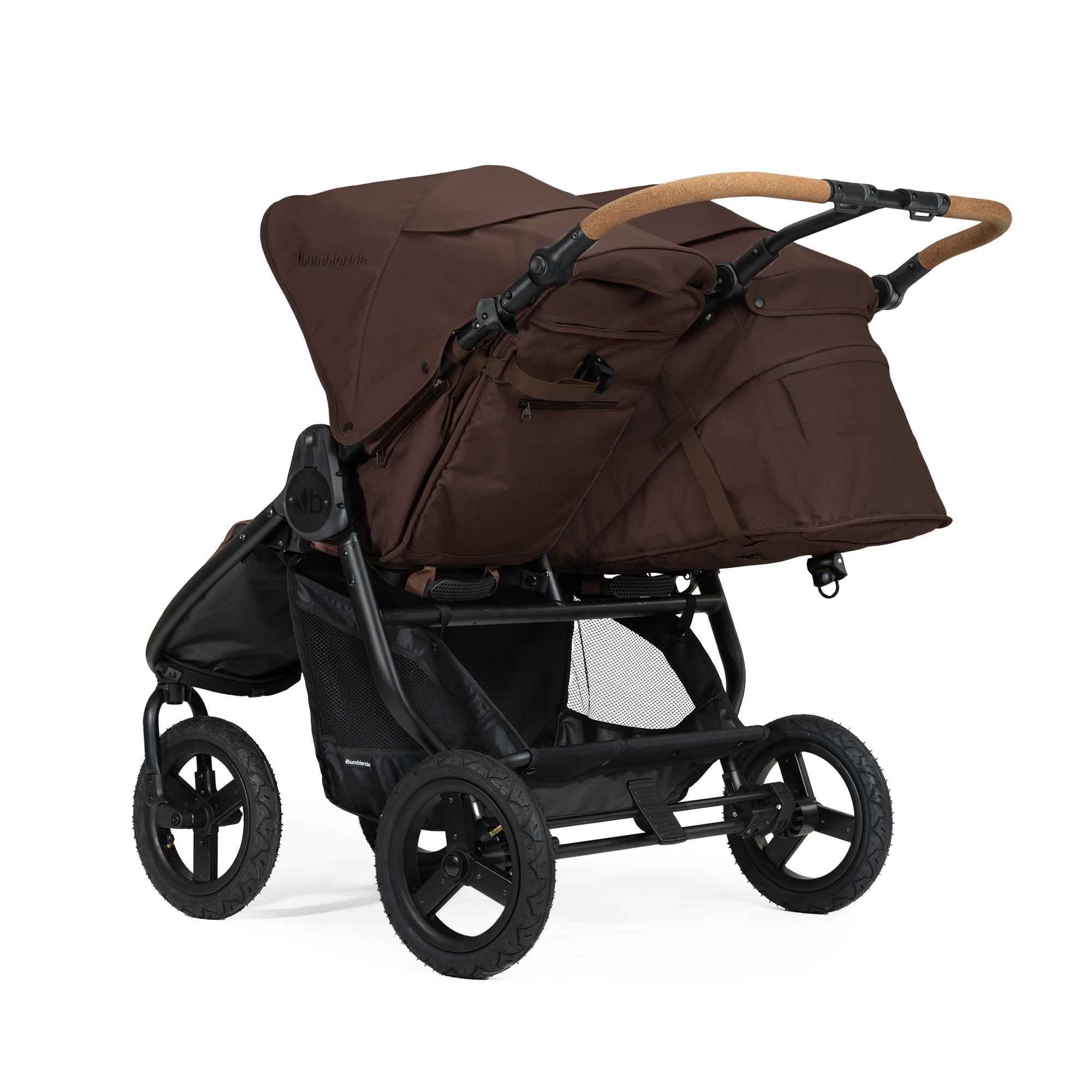 Bumbleride Indie Twin Double Stroller 2026 in Walnut