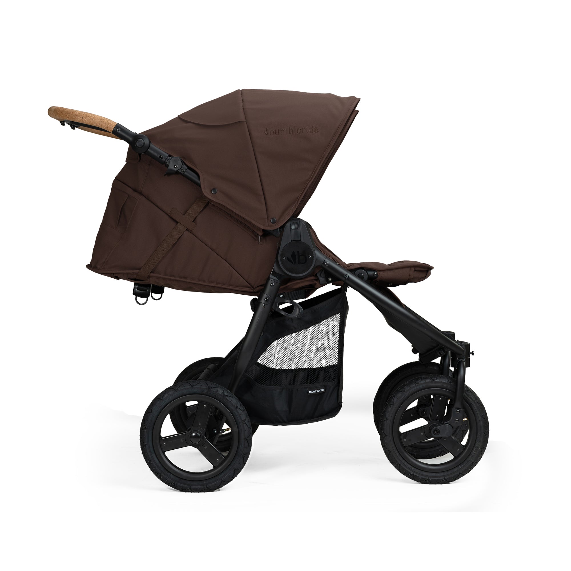 Bumbleride Indie Twin Double Stroller 2026 in Walnut