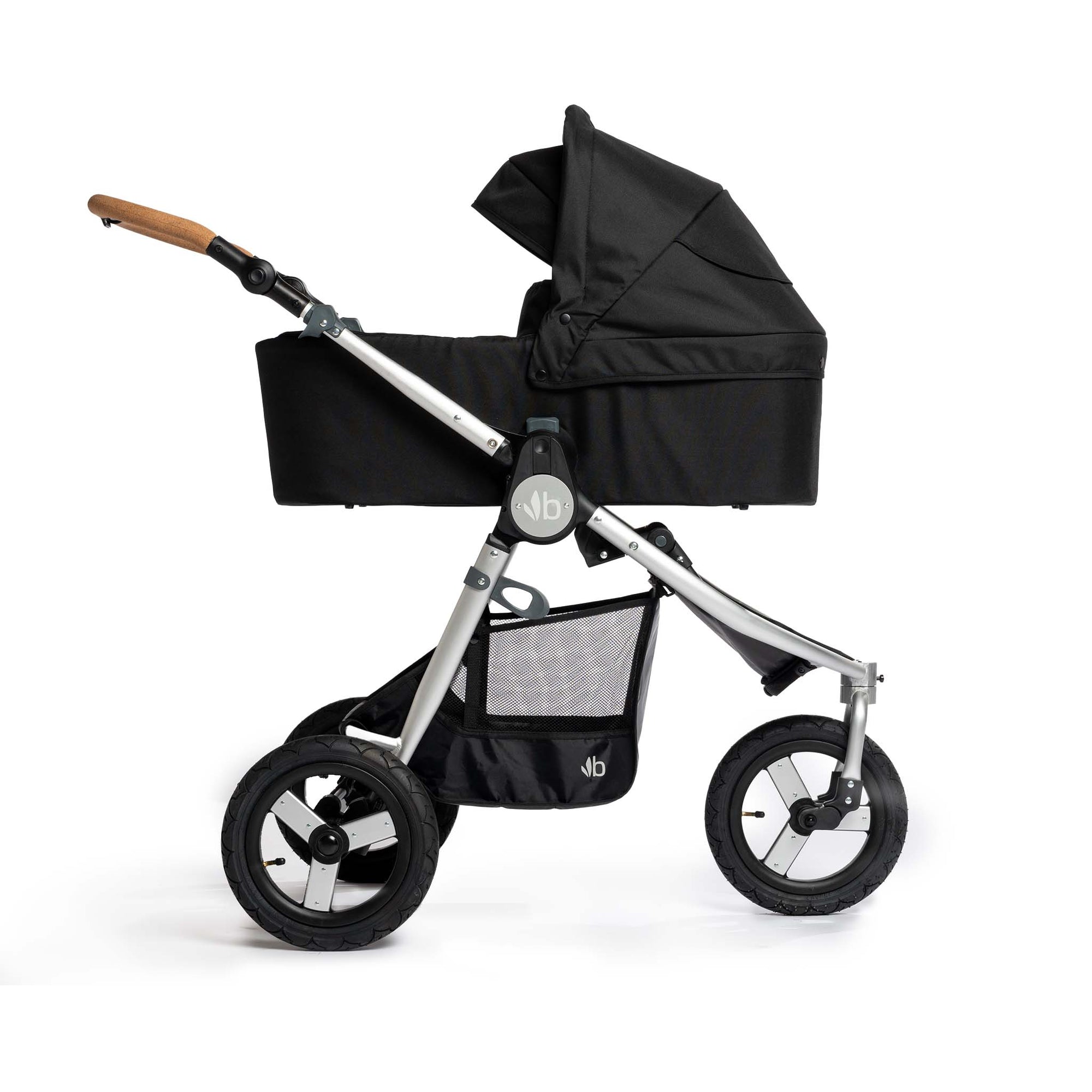 Bumbleride Indie/Era/Speed Bassinet on stroller