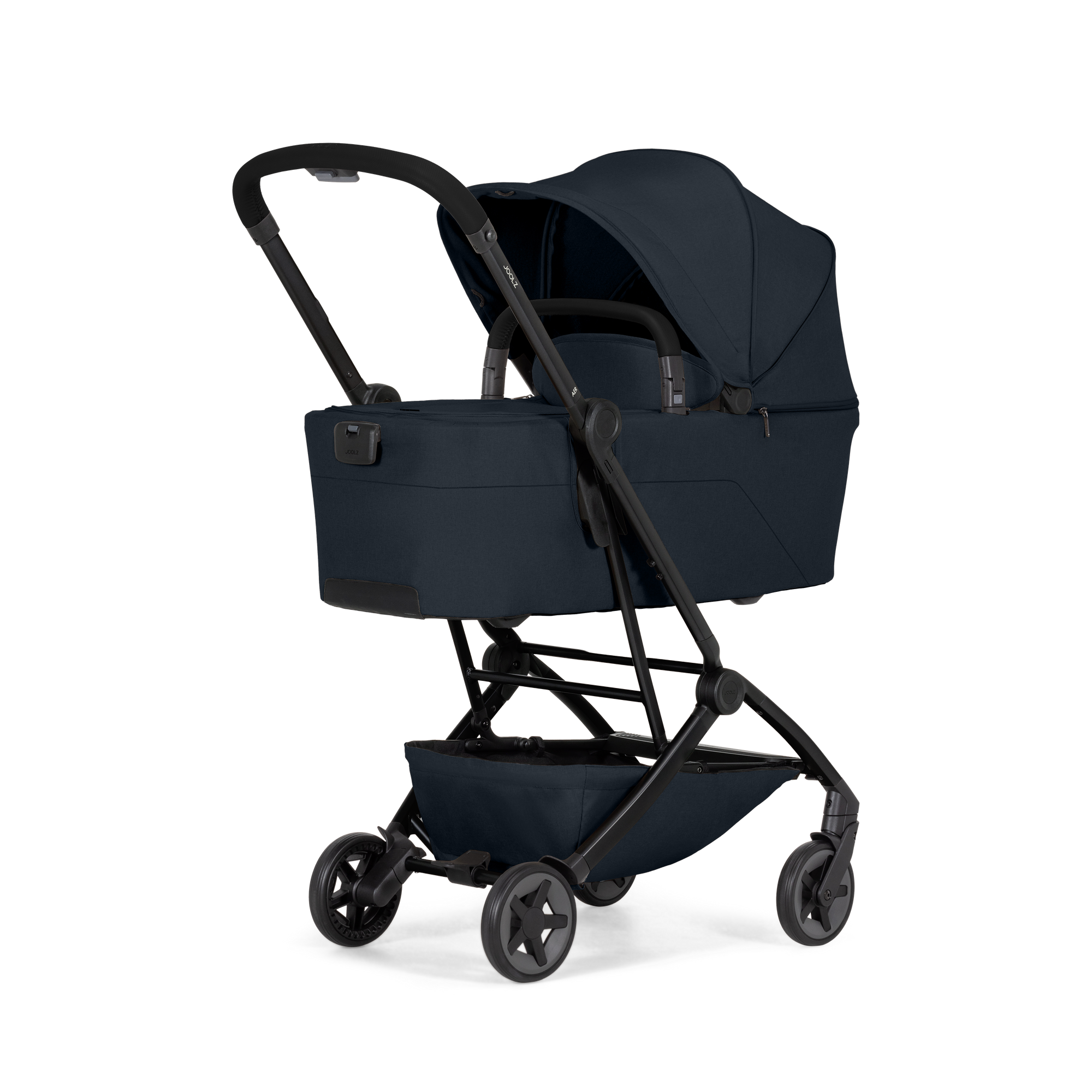 Joolz Aer 2 Bassinet on stroller frame