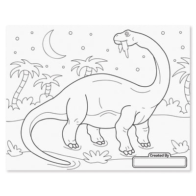 Melissa & Doug Jumbo 50-Page Kids' Coloring Pad - Space, Sharks, Sports, and More