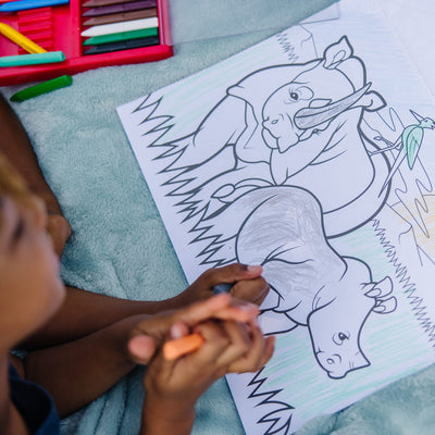 Melissa & Doug Jumbo Coloring Pad - Animals