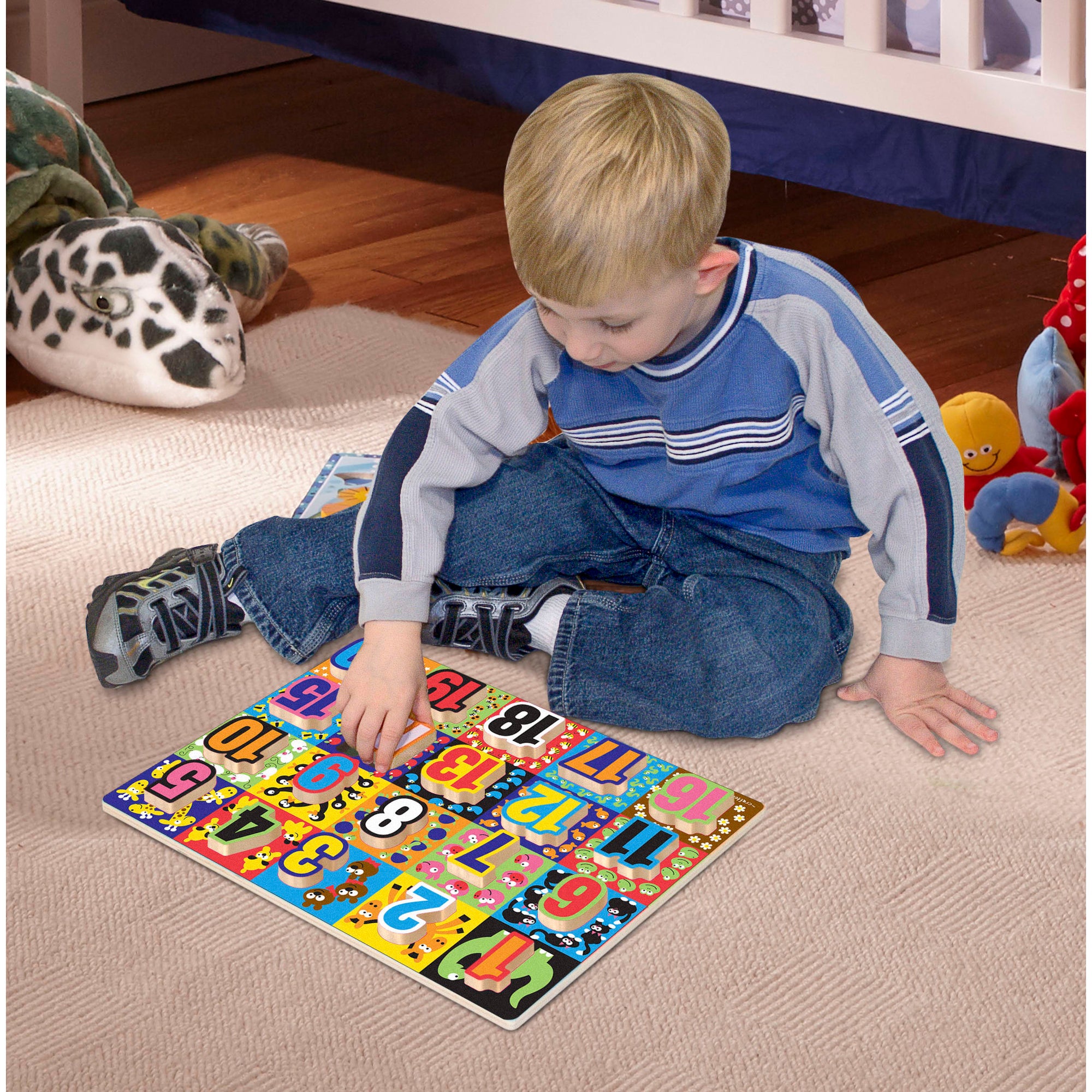 Melissa & Doug Jumbo Numbers Chunky Puzzle