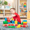 Melissa & Doug Jumbo Wooden Stacking Train - Classic