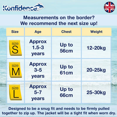 Konfidence Original Swim Jacket with Removable Support Strap