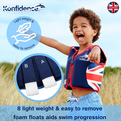 Konfidence Original Swim Jacket with Removable Support Strap