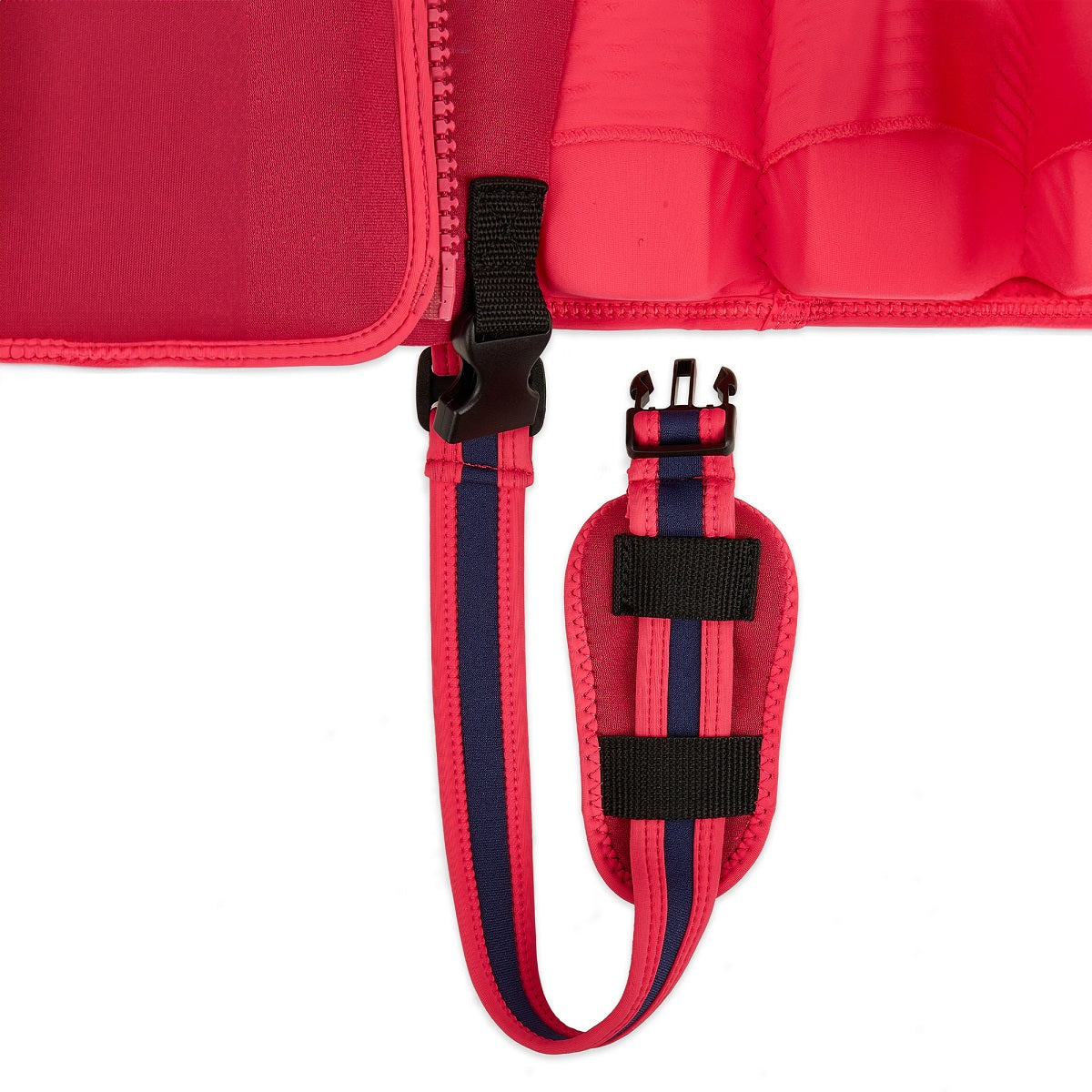 Konfidence Original Swim Jacket v21 with Removable Support Strap in Pink Palm