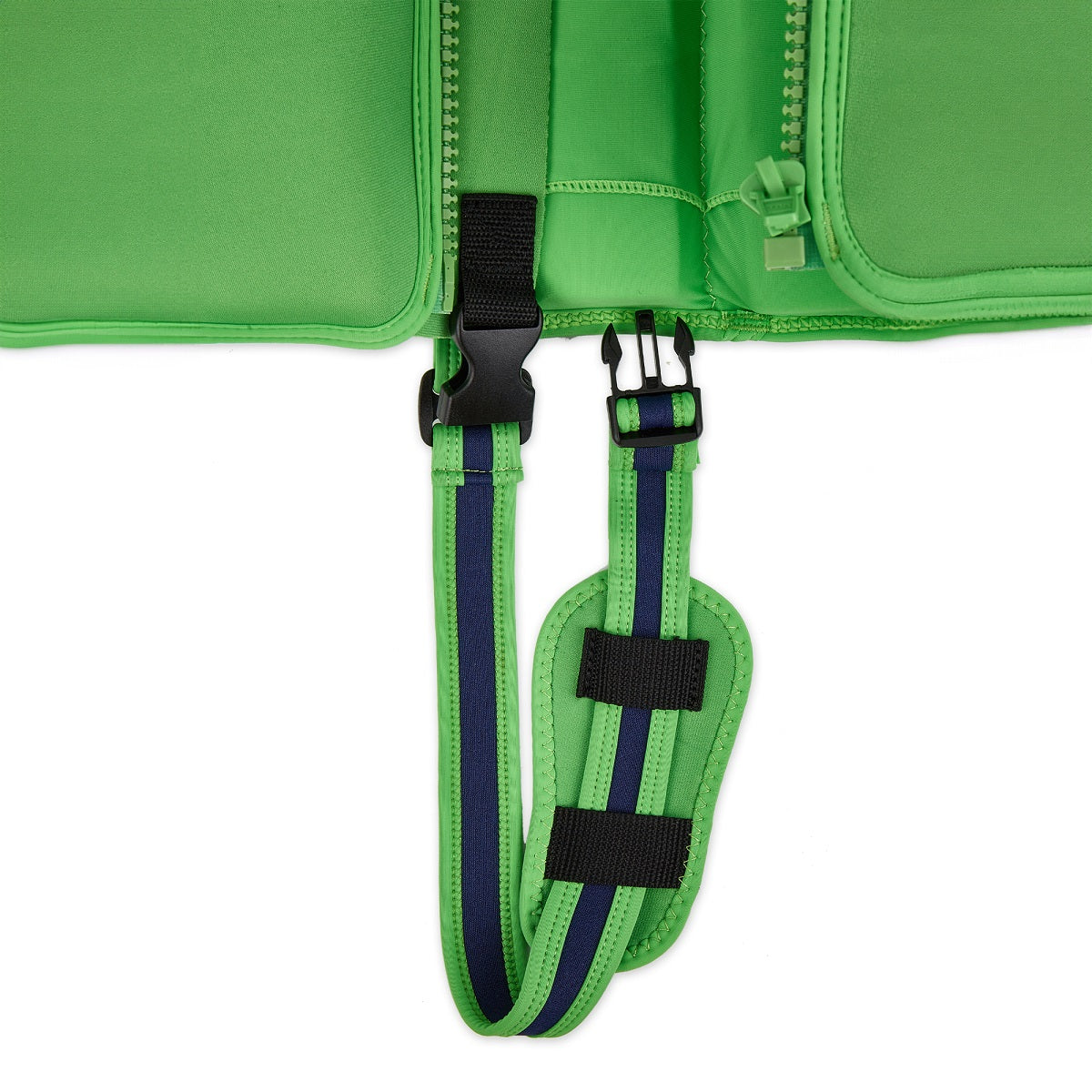 Konfidence Original Swim Jacket v21 with Removable Support Strap in Green Palm