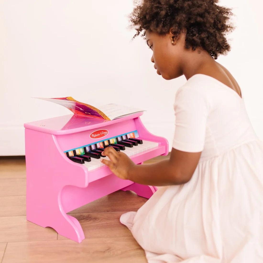 Melissa & Doug Learn-to-Play Pink Piano