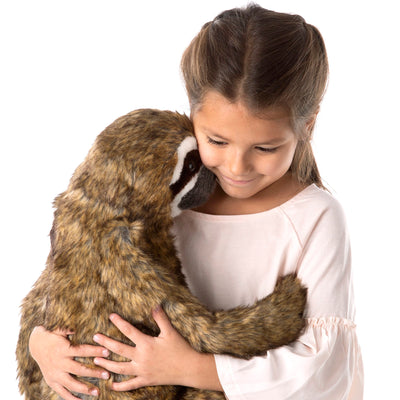 Melissa & Doug Lifelike Plush Sloth