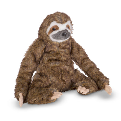 Melissa & Doug Lifelike Plush Sloth