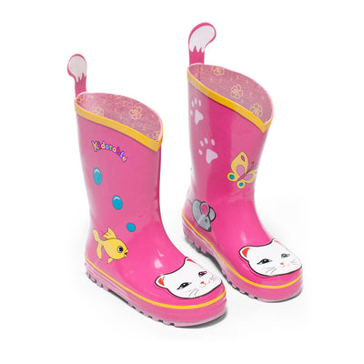 Kidorable Lucky Cat Rain Boots