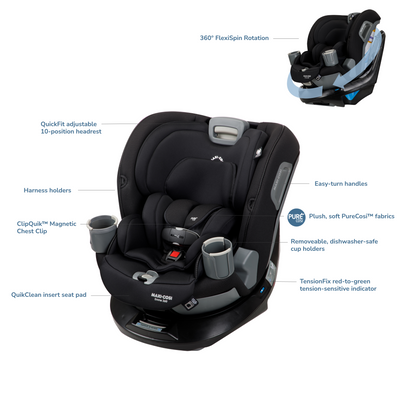 Maxi-Cosi Emme 360™ Rotating All-in-One Convertible Car Seat
